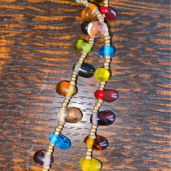 Multicolor Beaded Necklace - Picture 3 of 3